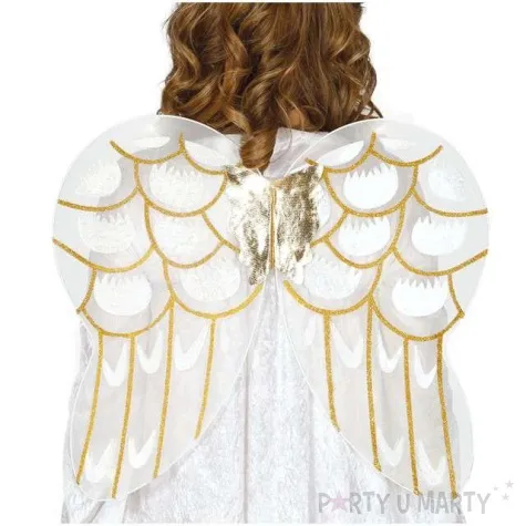 skrzydla aniol saint angel biale smiffys 56x48 cm