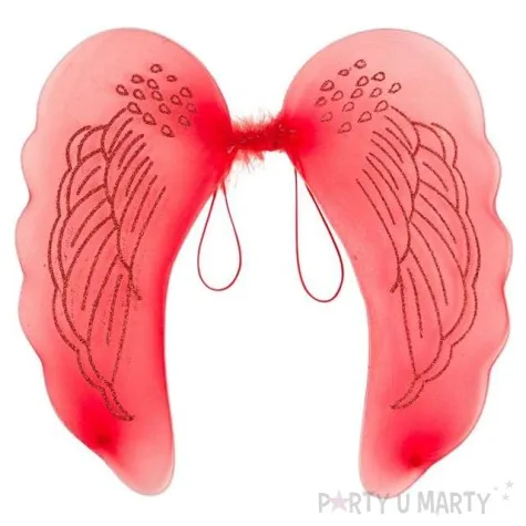 skrzydla diabel czerwony carnival toys 45 cm