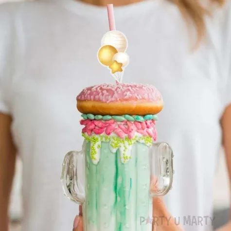 slomki 1 urodziny baloniki rozowy 19 5 cm 6 szt