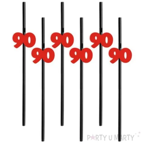 slomki 90 21 cm czerwone 6 szt