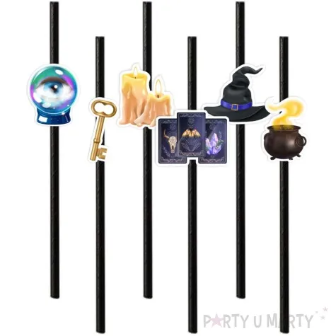 slomki andrzejki wrozbita maciej czarne 19 5 cm 6 szt