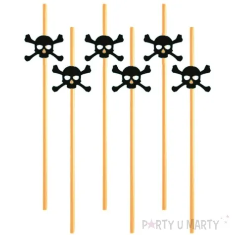 slomki halloween czaszki 24 cm 6 szt