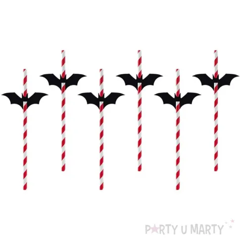 slomki halloween nietoperze 19 5 cm 6 szt