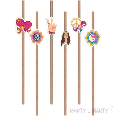 slomki hippisowska wolnosc kraftowe 19 5 cm 6 szt