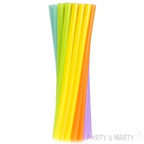 slomki jumbo pastelowe mix kolorow 250 szt