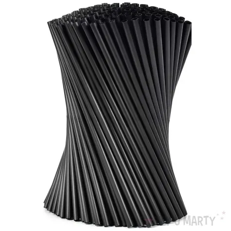 slomki klasyczne grube czarny 24 cm 500 szt