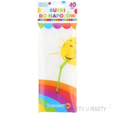 slomki lamane classic transparentne godan 21 cm 40 szt