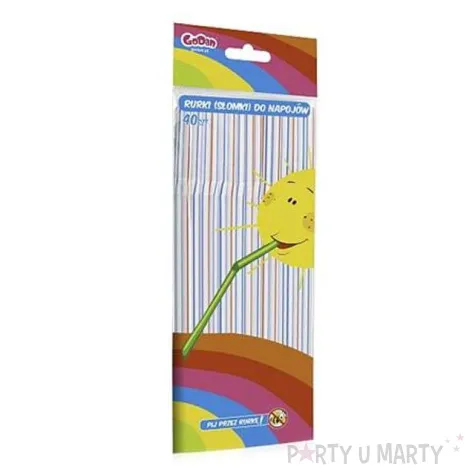 slomki lamane pasiaki biale 21 cm 40 szt