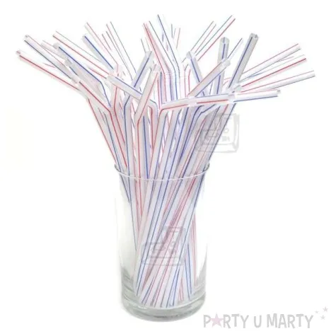 slomki lamane pasiaki biale 21 cm 40 szt