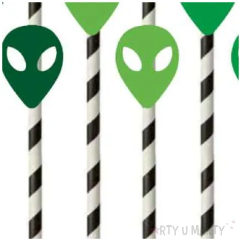 slomki obcy o zlych oczach zielone 19 5 cm 6 szt