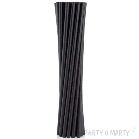 slomki papierowe bio czarny godan 19 7 cm 12 szt