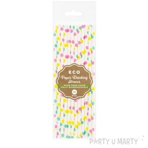 slomki papierowe bio grochy mix godan 19 7 cm 12 szt