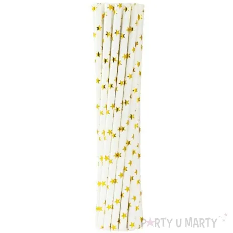 slomki papierowe bio gwiazdki zlote godan 19 7 cm 12 szt