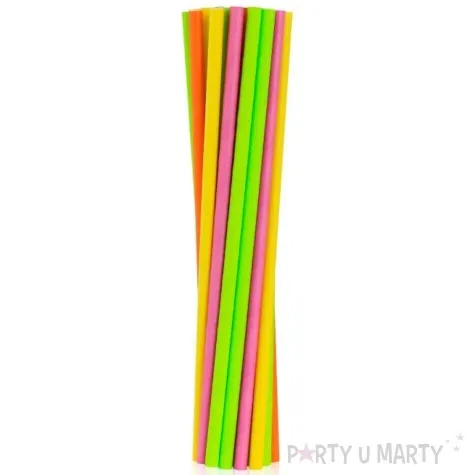 slomki papierowe bio neonowe mix godan 19 7 cm 250 szt