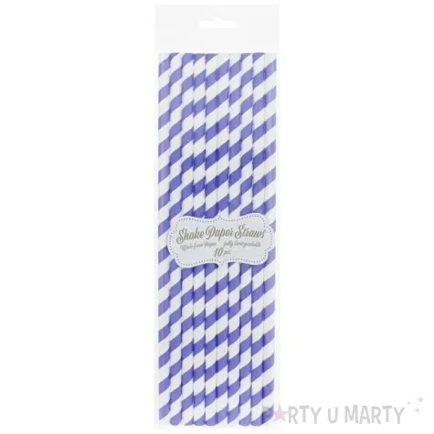 slomki papierowe bio shake fioletowy godan 25 2 cm 10 szt