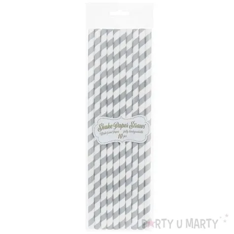 slomki papierowe bio shake szary godan 25 2 cm 10 szt