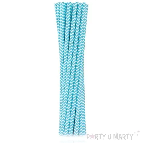 slomki papierowe bio szlaczki niebieski jasny godan 19 7 cm 12 szt