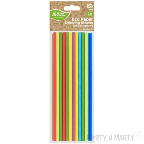 slomki papierowe bio teczowe mix godan 19 7 cm 24 szt