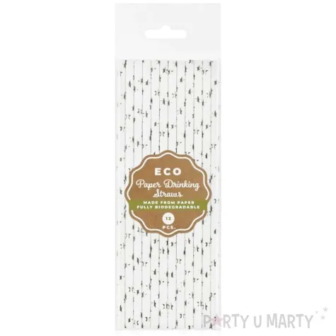 slomki papierowe blyszczace gwiazdki bialy godan 19 7 cm 12 szt