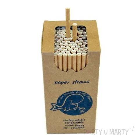 slomki papierowe ekologiczne brazowe tamipol 20 5 cm 160 szt