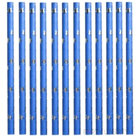 slomki papierowe galaxy gwiazdki granatowe arpex 20 cm 12 szt