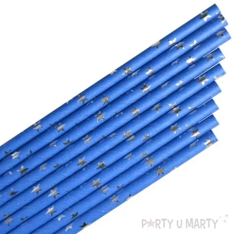 slomki papierowe galaxy gwiazdki granatowe arpex 20 cm 12 szt