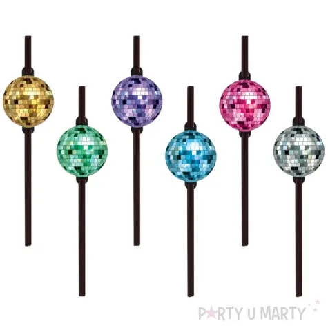 slomki papierowe kule disco congee 20 cm 6 szt