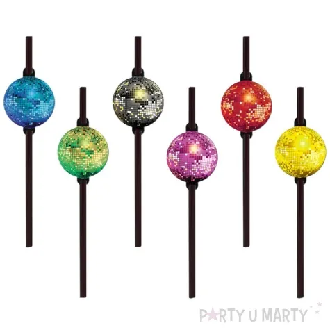 slomki papierowe kule disco mix congee 20 cm 6 szt