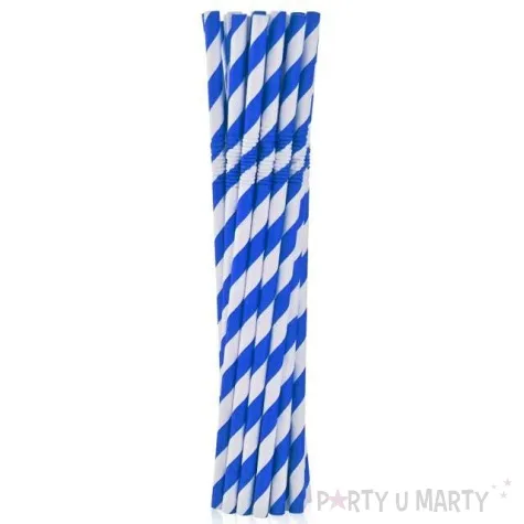 slomki papierowe lamane bio paski niebieski godan 20 cm 12 szt