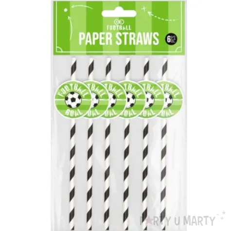 slomki papierowe pilka nozna partypal 6 szt