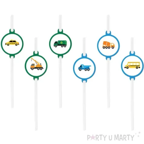 slomki papierowe samochodziki congee 20 cm 6 szt