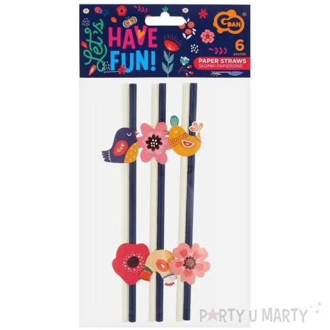 slomki papierowe summer have fun mix godan 6 szt