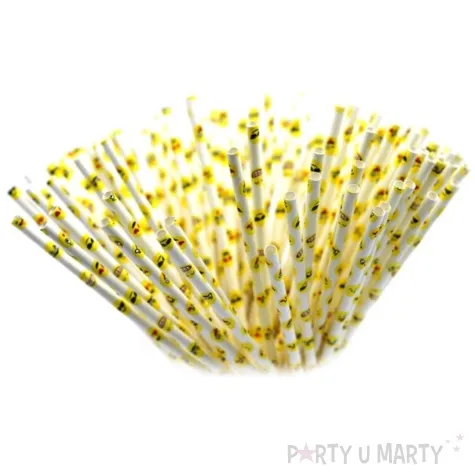 slomki papierowe wesole emoji bialy tamipol 20 5 cm 10 szt