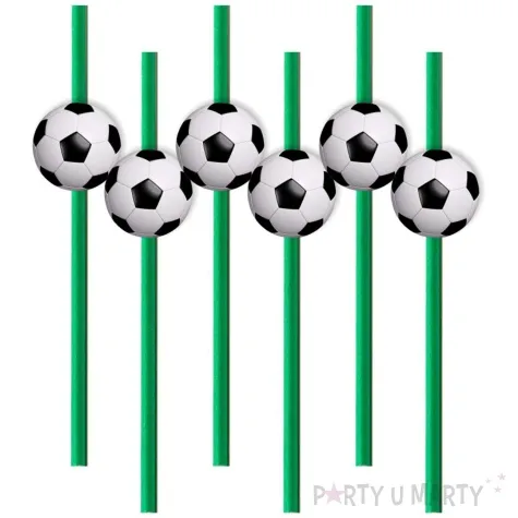 slomki pilka nozna zielone 19 5 cm 6 szt