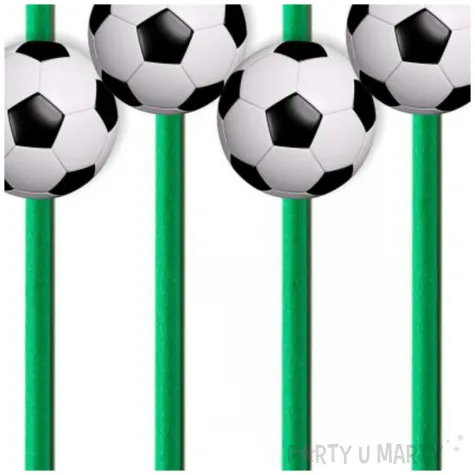 slomki pilka nozna zielone 19 5 cm 6 szt