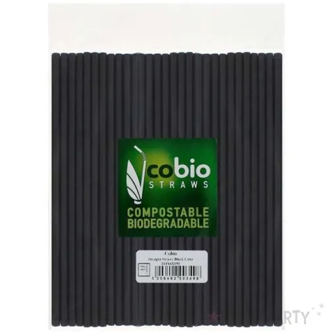 slomki proste bio godan 6 mm 21 cm czarne 150 szt