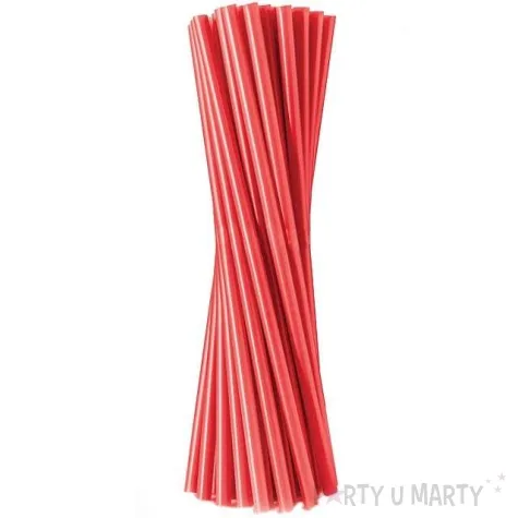 slomki proste classic grube czerwone godan 8 mm 24 cm 20 szt