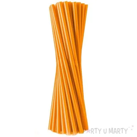 slomki proste classic grube pomranczowe godan 8 mm 24 cm 100 szt