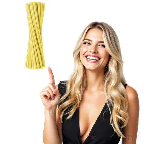 slomki proste classic grube zolte godan 8 mm 24 cm 20 szt