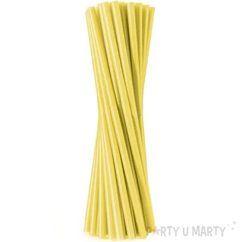 slomki proste classic grube zolte godan 8 mm 24 cm 20 szt