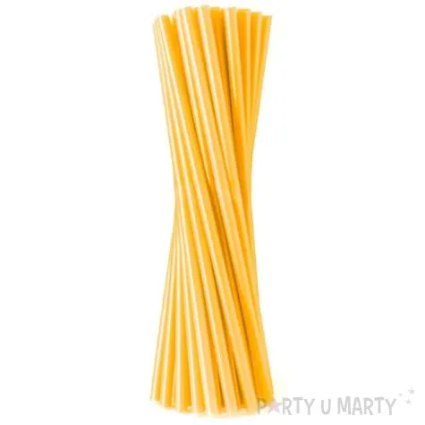 slomki proste fluor pomaranczowe 8 mm 24 cm 20 szt