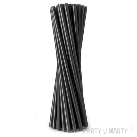 slomki proste grube 24 cm czarne 500 szt