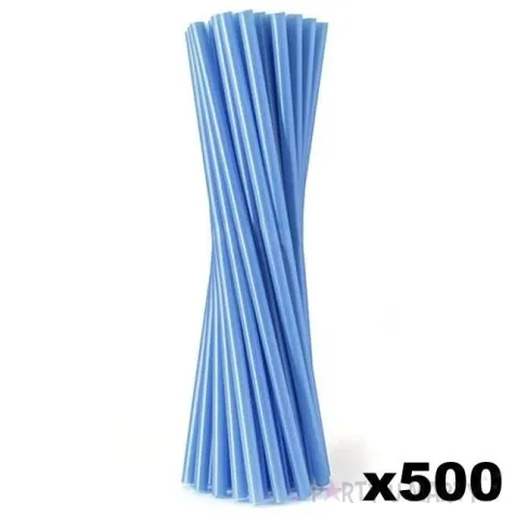 slomki proste grube 24 cm niebieskie 500 szt