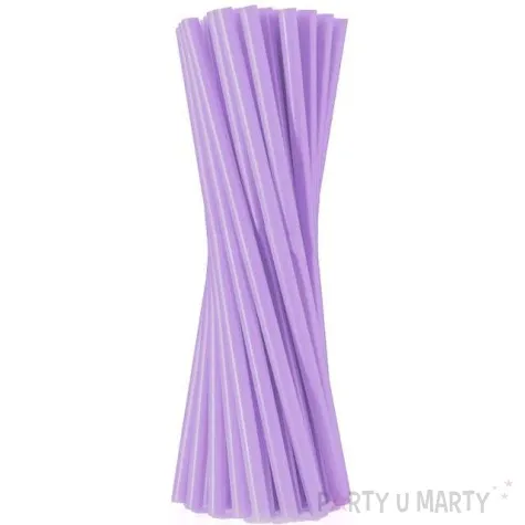 slomki proste jumbo grube fioletowe godan 24 cm 100 szt