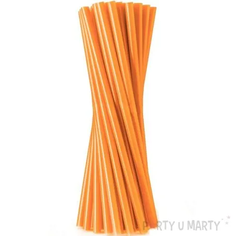 slomki proste jumbo grube pomaranczowe godan 24 cm 100 szt