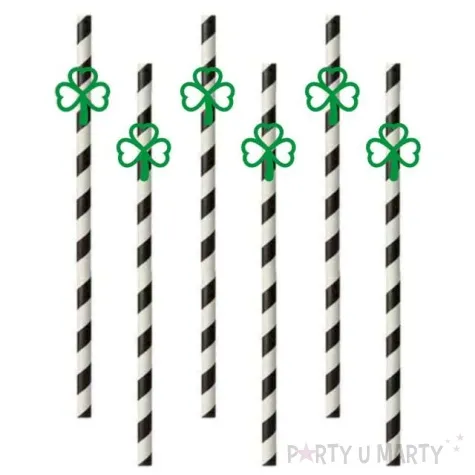 slomki sw patryk koniczynka obrys zielone 6 szt