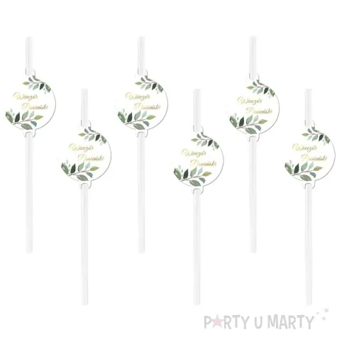 slomki wieczor paniensk listkii bialy congee 20 cm 6 szt