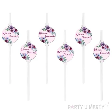 slomki wieczor panienski congee 20 cm 6 szt