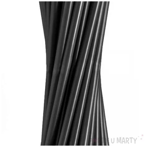 slomki wielorazowe klasyczne czarny godan 19 cm 200 szt