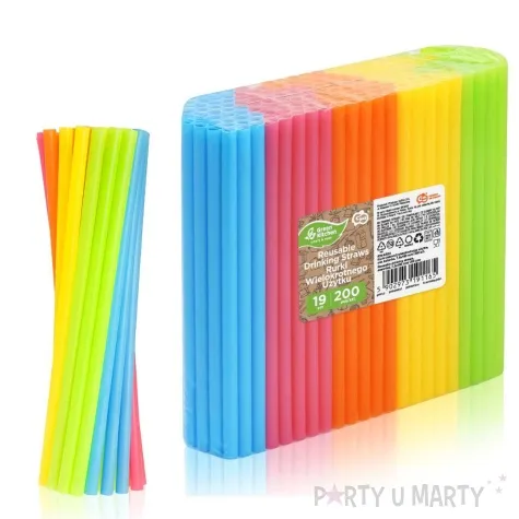 slomki wielorazowe klasyczne mix godan 19 cm 200 szt